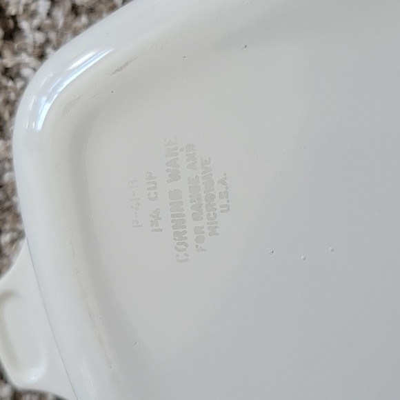 Vtg Corning Ware Petite Cornflower Blue Pan (P-41-B)19 - Picture 7 of 7